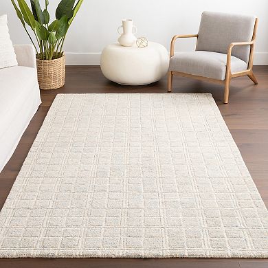 nuLOOM Camellia Checkered Wool Area Rug