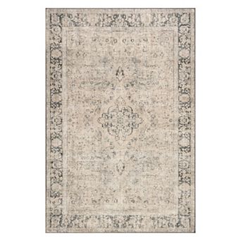 nuLOOM Hillstone Collection Traditional Vintage Medallion Area Rug