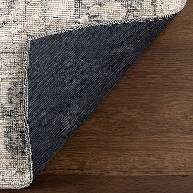 nuLOOM Hillstone Collection Traditional Vintage Medallion Area Rug