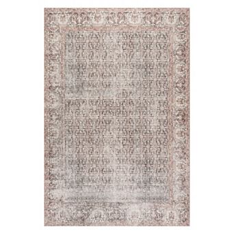 Nuloom Hillstone Collection Traditional Vintage Medallion Area Rug