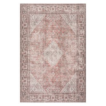 nuLOOM Hillstone Collection Traditional Vintage Medallion Area Rug