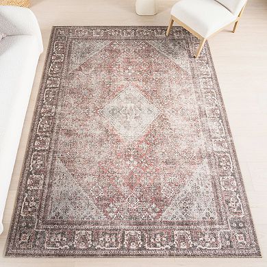 nuLOOM Hillstone Collection Traditional Vintage Medallion Area Rug