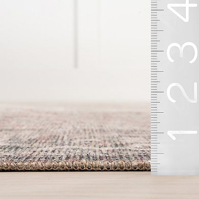 nuLOOM Hillstone Collection Traditional Vintage Medallion Area Rug