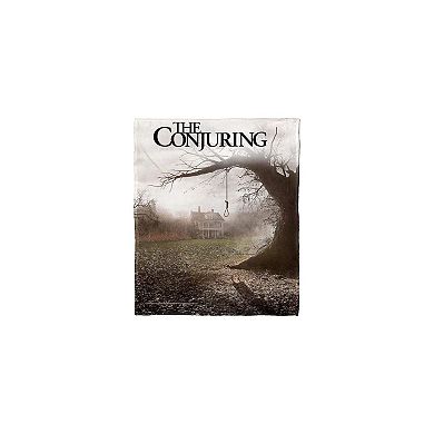 Warner Bros. The Conjuring Conjuring Poster Silk Touch Throw Blanket 50x60 Inches