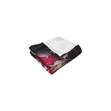 Dc Comics Batman Harley Quinn: Queen Of Crime Silk Touch Throw Blanket