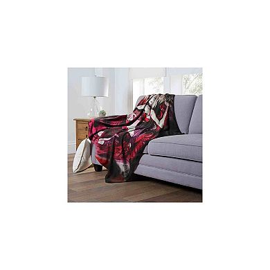 Dc Comics Batman Harley Quinn: Queen Of Crime Silk Touch Throw Blanket