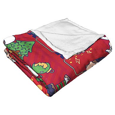 Warner Bros. Christmas Vacation A Clarkmas Christmas Silk Touch Throw Blanket 50x60 Inches