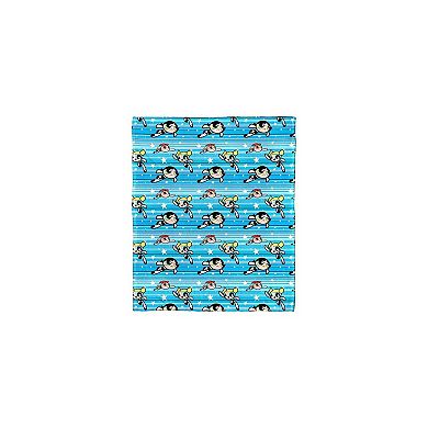 Cartoon Network Powerpuff Girls Flying Fast Silk Touch Throw Blanket 50x60 Inches