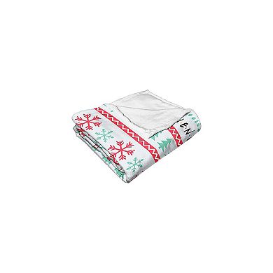 Warner Bros. Friends Candy Cane Coffee Silk Touch Throw Blanket 50x60 Inches