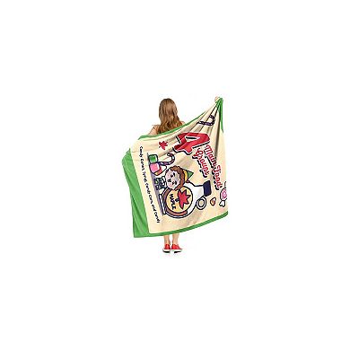 Warner Bros. Elf 4 Main Food Groups Cartoon Silk Touch Throw Blanket 50x60 Inches