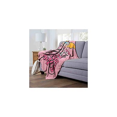 Cartoon Network Dexter's Laboratory Check Out My Dance Moves Silk Touch Throw Blanket 50x60 Inches