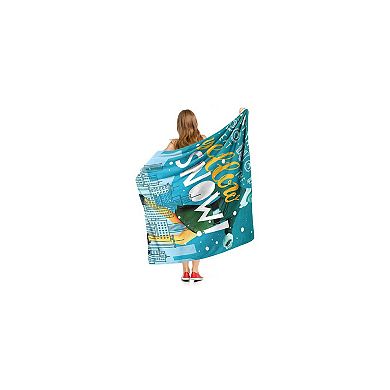 Warner Bros. Elf Do Not Eat Yellow Snow Silk Touch Throw Blanket 50x60 Inches