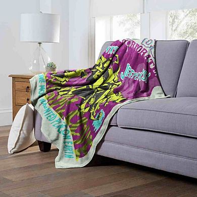 Warner Brothers Scooby Doo Haunted Crystal Cove Silk Touch Throw Blanket