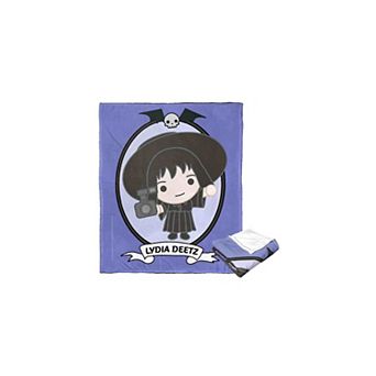 Warner Bros. Beetlejuice Ghost Photographer Silk Touch Throw Blanket 50x60 Inches