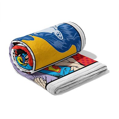 Warner Bros. Superman Lois And Superman Silk Touch Throw Blanket 50x60 Inches