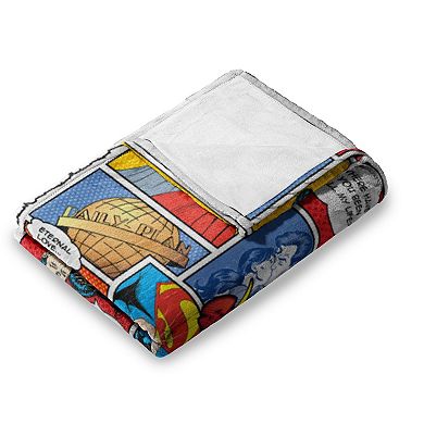 Warner Bros. Superman Lois And Superman Silk Touch Throw Blanket 50x60 Inches