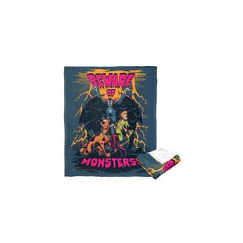 Warner Bros. Scooby-Doo Beware Of Monsters Silk Touch Throw Blanket 50x60 Inches