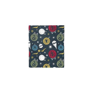 Warner Bros. Harry Potter House Ornaments Silk Touch Throw Blanket 50x60 Inches