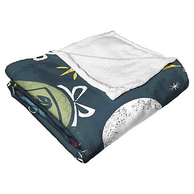 Warner Bros. Harry Potter House Ornaments Silk Touch Throw Blanket 50x60 Inches