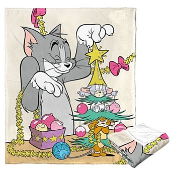 Warner Bros. Tom And Jerry Mouse Tree Silk Touch Throw Blanket 50x60 Inches