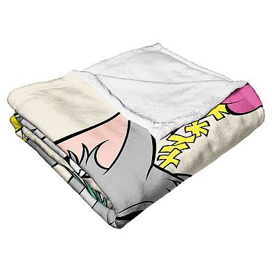 Warner Bros. Tom And Jerry Mouse Tree Silk Touch Throw Blanket 50x60 Inches