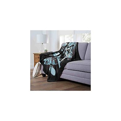 Dc Comics Batman Harley Quinn Dropping In Silk Touch Throw Blanket