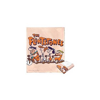 Warner Bros. The Flintstones Flinestones And Friends Silk Touch Throw Blanket 50x60 Inches