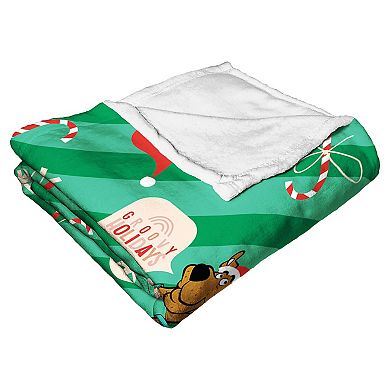 Warner Bros. Scooby-Doo Groovy Wrapping Paper Silk Touch Throw Blanket 50x60 Inches