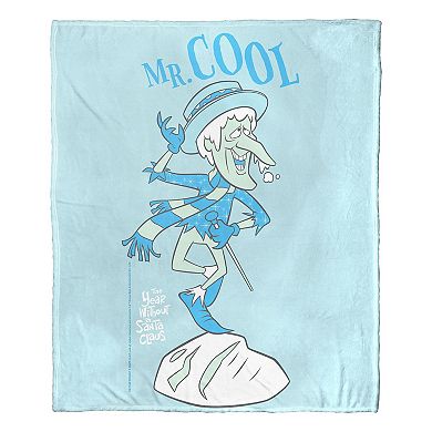 Warner Bros. Year Without Santa Claus Mr Cool Silk Touch Throw Blanket 50 x 60 Inches