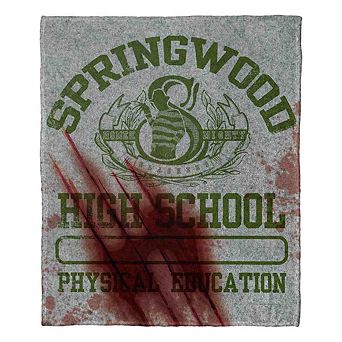 A Nightmare On Elm Street Won't Survive Springwood High Silk Touch Throw Blanket