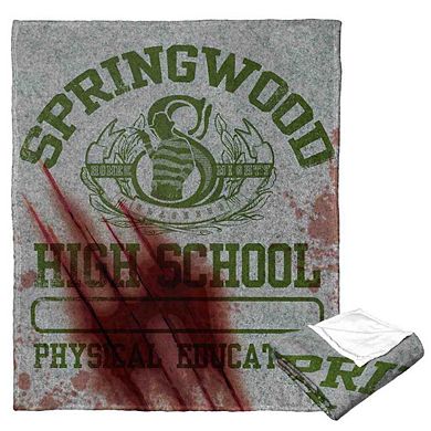 A Nightmare On Elm Street Won't Survive Springwood High Silk Touch Throw Blanket