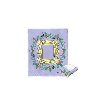 Warner Bros. Friends Friends Wreath Silk Touch Throw Blanket 50x60 Inches