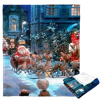 Warner Bros. Year Without Santa Claus Down Santa Claus Lane Silk Touch Throw Blanket 50 x 60 in