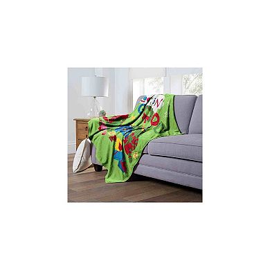 Warner Bros. Looney Tunes Christmas Drip Silk Touch Throw Blanket 50x60 Inches