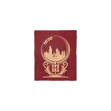 Warner Bros. Harry Potter Snowglobe Silk Touch Throw Blanket 50x60 Inches