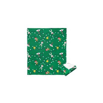 Warner Bros. Looney Tunes Looney Lights Silk Touch Throw Blanket 50x60 Inches
