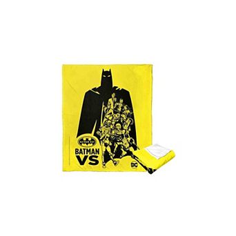 Dc Comics Batman Batman Versus Silk Touch Throw Blanket