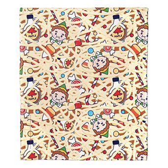 Warner Bros. Elf Sweet Spaghetti Silk Touch Throw Blanket 50x60 Inches