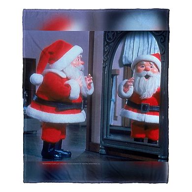Warner Bros. Year Without Santa Claus Santas Back Silk Touch Throw Blanket 50 x 60 Inches
