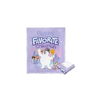 Warner Bros. Frosty the Snowman Everyones Favorite Snowman Silk Touch Throw Blanket 50x60 Inches