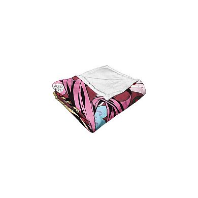 Dc Comics Batman Harley Quinn's Crazy Silk Touch Throw Blanket