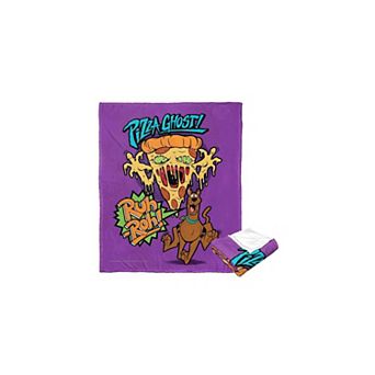 Warner Bros. Scooby-Doo Pizza Ghost Silk Touch Throw Blanket 50x60 Inches