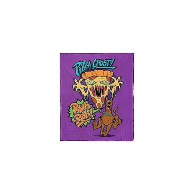 Warner Bros. Scooby-Doo Pizza Ghost Silk Touch Throw Blanket 50x60 Inches
