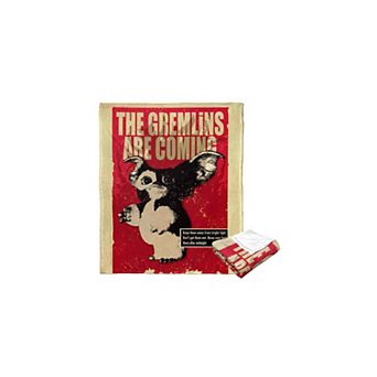 Warner Bros. Gremlins They Are Coming Silk Touch Throw Blanket 50x60 Inches