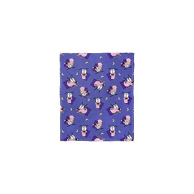 Cartoon Network's Courage The Cowardly Dog Night Terrors Silk Touch Throw Blanket