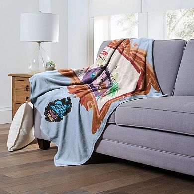 Cartoon Network Foster's Home For Imaginary Friends Picture Perfect Silk Touch Throw Blanket