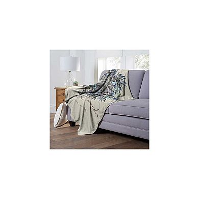 Warner Bros. Harry Potter Ravenclaw Silk Touch Throw Blanket 50x60 Inches