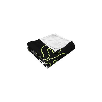 Warner Bros. Beetlejuice Say It Three Times Silk Touch Throw Blanket 50x60 Inches