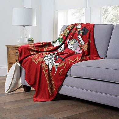 Warner Bros. Tom And Jerry Surprise Silk Touch Throw Blanket 50x60 Inches