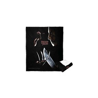 Warner Bros. Freddy vs Jason Freddy vs Jason Poster Silk Touch Throw Blanket 50x60 Inches